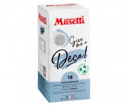 Кофе Caffe Musetti без кофеина 18 шт