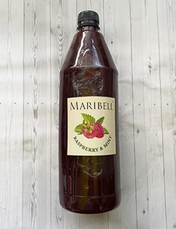 Лимонад концентрат Малина та М'ята Maribell 1 л.