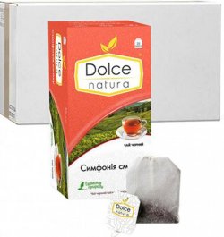 Чай цейлонский черный "Симфония вкуса" Dolce Natura (Дольче Натура) 25шт*2г в пакетиках