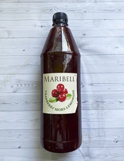 Лимонад концентрат Журавлина Maribell 1 л.