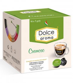 Кава у капсулах Dolce Aroma Cremoso 16 шт.*7 гр.
