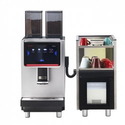 Кофемашина DR.COFFEE F2 H с холодильником